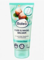 Балеа Бальзам для ног и ногтей, 100 мл: https://www.dm.de/balea-fuss-und-nagelbalsam-p4066447439458.html
С биотином и пантенолом
С растительным глицерином, маслом жожоба и авокадо.
С маслом ши и витаминами
Бальзам для ног и ногтей Balea дарит ногам длительное ощущение благополучия. Он содержит биотин и пантенол, а также масло ши и витамины. Бальзам интенсивно питает область стоп и ногтей растительным глицерином, маслом жожоба и авокадо. Рецепт без микропластика и водорастворимых, чисто синтетических полимеров.
