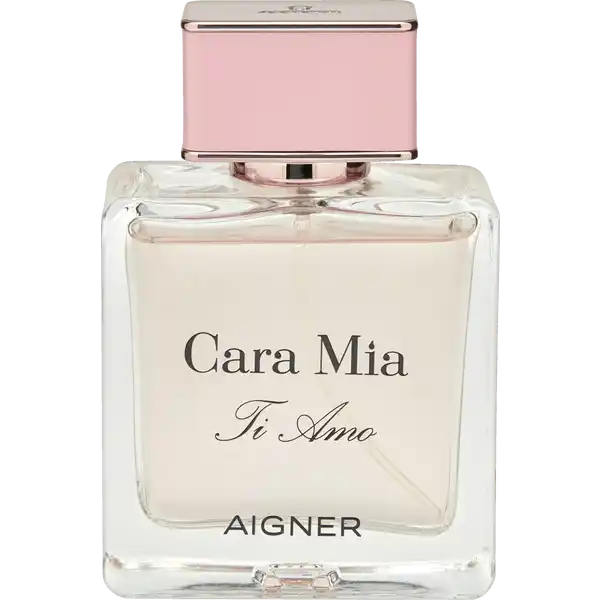 Aigner Cara Mia Ti Amo, EdP 50 ml: Цвет: Produktbeschreibung und details Ein frischer blumiger Duft mit einem knackigfruchtigen Auftakt aus Mandarine Aprikose und pinkem Pfeffer Im Herzen entfaltet sich ein Bouquet aus pinken Pfingstrosen und Rosen das fr echte Frhlingsgefhle sorgt  zu jeder Jahreszeit Sinnlicher Moschus Vetivergras sowie ein Hauch von Eichenmoos runden den verfhrerischen Duft von Etienne Aigner in der Basis perfekt ab Zielgruppe fr Sie Kopfnote Pfeffer Bergamotte Mandarinenorange Herznote Rose Pfingstrose Basisnote Vetiver Moschus Eichenmoos Duftfamilie holzig blumig Kontaktdaten EA Cosmetics Distributions GmbH Ammerthalstrae  D Kirchheim b Mnchen wwwaignerparfumscom UrsprungslandHerkunftsort Frankreich Anwendung und Gebrauch Auf die gesunde Haut sprhen Inhaltsstoffe ALCOHOL DENAT PARFUM FRAGRANCE AQUA WATER LIMONENE BENZYL SALICYLATE HYDROXYCITRONELLAL LINALOOLCITRONELLOL GERANIOL CITRAL COUMARIN CINNAMYL ALCOHOL BENZYL ALCOHOL ETHYLHEXYL METHOXYCINNAMATE ETHYLHEXYL SALICYLATE BUTYL METHOXYDIBENZOYLMETHANE BHT TOCOPHEROL CI  RED  CI  YELLOW  ALCOHOL OF VEGETAL ORIGIN  VOL Warnhinweise und wichtige Hinweise Warnhinweise ACHTUNG Entzndbar
https://www.rossmann.de/de/pflege-und-duft-aigner-cara-mia-ti-amo-edp-50-ml/p/4013670000245