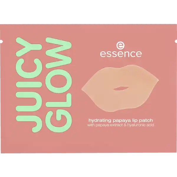 essence JUICY GLOW hydrating lip patch 01 Papaya Plump: Цвет: https://www.rossmann.de/de/make-up-essence-juicy-glow-hydrating-lip-patch-01-papaya-plump/p/4059729439895
Produktbeschreibung und details Lust auf volle und gepflegte Lippen Der feuchtigkeitsspendende JUICY GLOW hydrating papaya lip patch sorgt genau dafr Die Formulierung ist mit Hyaluronsure und PapayaExtrakt angereichert  fr juicy Lips in wenigen Minuten feuchtigkeitsspendend mit Hyaluronsure und PapayaExtrakt Kontaktdaten cosnova GmbH Am Limespark  D Sulzbach am Taunus wwwessenceeu UrsprungslandHerkunftsort Made in South Korea Anwendung und Gebrauch Die Lip Mask wird am besten abends vor dem Schlafengehen aufgetragen So kann die reichhaltige Textur ber Nacht einwirken und die Lippen fhlen sich am nchsten Tag weich und gepflegt an Inhaltsstoffe Aqua Water Glycerin Butylene Glycol Cucumis Melo Melon Fruit Extract Ceratonia Siliqua Carob Gum Carica Papaya Papaya Fruit Extract Sodium Hyaluronate Illicium Verum Anise Fruit Extract Hexylene Glycol Cellulose Gum Ethyl Hexanediol Pentylene Glycol Carrageenan Peg Hydrogenated Castor Oil Pinus Sylvestris Leaf Extract Hydroxyacetophenone Allantoin Sucrose Xanthan Gum Gellan Gum Hexanediol Dipotassium Glycyrrhizate Ethylhexylglycerin Sodium Phytate Polymethylsilsesquioxane Silica Polyglyceryl Oleate Potassium Chloride Calcium Lactate Ci  Iron Oxides Ci  Titanium Dioxide Warnhinweise und wichtige Hinweise Warnhinweise Nicht auf gereizte Haut auftragen Bei Unvertrglichkeiten das Produkt nicht mehr verwenden und sofort absplen Darf nicht in die Hnde von Kindern gelangen Vor Sonnenlicht schtzen