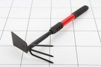 МОТЫЖКА комбинированная, 45 см, прорезиненная черно-красная ручка /60шт: 