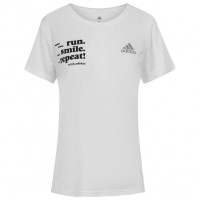 adidas Signature Women T-shirt H25036: Цвет: Brand: adidas Material: 65% polyester (recycled), 35% lyocell Brand logo on the left chest Word graphics on right chest and back AeroReady - Moisture is absorbed super-fast for a pleasantly dry and cool wearing comfort Primegreen - high-performance materials made from at least 50 percent recycled content reflective elements for increased visibility elastic crew neck Short sleeve breathable mesh material for improved air circulation fitted cut regular fit elastic material Slits on the sides for improved freedom of movement slightly longer back pleasant wearing comfort NEW, with tags &amp; original packaging
https://www.sportspar.com/adidas-signature-women-t-shirt-h25036