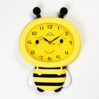 Детские настенные часы "Пчёлка", плавный ход, 37 x 27.5 см: 