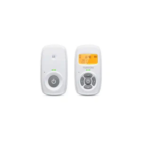 Motorola Audio-Babyphone MBP24: Цвет: Produktbeschreibung und details Das Motorola MBP ist ein Audio Babyphone welches die DECTTechnologie verwendet damit Sie mit Ihrem Baby in Verbindung bleiben ohne Ihre WiFiFrequenz zu stren Bewegen Sie sich im Haus ohne die Verbindung zu verlieren mit einer Reichweite von bis zu  m und erhalten Sie Warnmeldungen wenn Sie sich auerhalb der Reichweite befinden oder die Batterie schwach ist Sprechen Sie mit Ihrem Baby und hren Sie es Mit dem hochempfindlichen Mikrofon verpassen Sie nie einen Piepton so dass Sie wissen wann Ihr Baby wach ist drahtlose DECTKonnektivitt WiFifreundlich hintergrundbeleuchtetes Display Raumtemperaturberwachung gegensprechen Reichweite bis zu  m hochempfindliches Mikrofon Lautstrkeregler wiederaufladbare Elterneinheit Warnungen bei Reichweitenberschreitung und niedrigem Batteriestand Kontaktdaten wwwmotorolade Hinweise zur Elektrogerte und Batterieentsorgung Hinweise zur Entsorgung von Elektrogerten und Batterien httpswwwrossmanndedeserviceundhilfeelektrogesetzbatteriegesetz
https://www.rossmann.de/de/baby-und-spielzeug-motorola-audio-babyphone-mbp24/p/5012786042339
