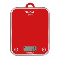 Весы кухонные Tefal BC5003V2, электронные, до 5 кг, красные: 