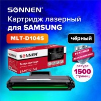 Картридж лазерный SONNEN (SS-MLT-D104S) для SAMSUNG ML-1660/1665 и другие, ВЫСШЕЕ КАЧЕСТВО, ресурс 1500 стр., 362914: Цвет: Совместимый картридж SONNEN SS-MLT-D104S для лазерных принтеров и МФУ: SAMSUNG ML-1660/1660K/1661K/1665/1665K/1666/1673/1673DCS/1674/1860/1861K/1864K/1865K/1865W/1865DCS/1865WK/1865EXP;SCX-3200/3205/3205W/3205K/3205HYP/3210/3210K/3210DCS/3210WK/3217/3218.
: SONNEN
: Китай
1