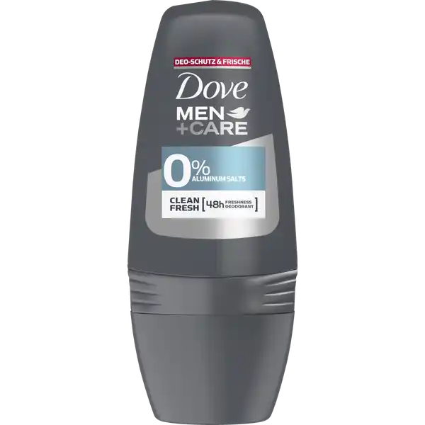 Dove Men+Care Clean Fresh Deo Roll-on: Цвет: Produktbeschreibung und details Maskulin und frisch Mit Dove MenCare Deo RollOn Clean Fresh bietet Dove ein wirksames Deodorant mit effektivem hSchutz vor Krpergeruch  ohne Aluminiumsalze Mit einem reinen frischen Duft Deodorants angenehme Frische statt Krpergeruch Ein gutes Deodorant schtzt zuverlssig vor Krpergeruch Durch antibakterielle Wirkstoffe bekmpfen Deodorants geruchsbildende Bakterien  und damit die Ursache unangenehmen Krpergeruchs Sie enthalten auerdem verschiedene Duftstoffe die zustzlich fr ein Gefhl der Sicherheit und Frische sorgen Gut zu wissen Die Deodorants von Dove enthalten  Aluminiumsalze und sind durch den Schriftzug  aluminium salts gekennzeichnet Was Dove Deodorants von vielen anderen unterscheidet Sie sind bei der Entwicklung ihrer innovativen Produkte nicht nur darauf bedacht dass diese in jeder Situation zuverlssig vor Achselnsse und Krpergeruch schtzen Sie verwenden darber hinaus fr ihre Produkte auch  der einzigartigen Dove Pflegecreme fr weiche geschmeidige und zart aussehende Haut Die Pflegecreme schtzt die empfindliche Achselhaut und hilft ihr sich auch bei hufigem Rasieren schneller zu regenerieren Fr glatte und schn gepflegte Achseln Dove MenCare bietet Pflege fr Mnner die mitten im Leben stehen und sich wohl in ihrer Haut fhlen Speziell fr sie wurde die Pflegeserie entwickelt bei der die Bedrfnisse der mnnlichen Haut im Mittelpunkt stehen Wirksame Technologien pflegen die Haut und spenden gleichzeitig belebende Erfrischung So schtzen die Deos erhltlich als Sprays und RollOns nicht nur  Stunden effektiv vor Achselnsse und Krpergeruch Durch den Anteil von  Dove Pflegecreme helfen sie darber hinaus Hautirritationen unter den Achseln vorzubeugen  fr ein wohliges und gepflegtes Hautgefhl So knnen sich Mnner jeden Tag voller Energie neuen Herausforderungen stellen  Stunden Schutz vor Krpergeruch  Aluminiumsalze reiner frischmnnlicher Duft angenehmes Frischegefhl keine weien Rckstnde Kontaktdaten Unilever Wirral CH  JW UK wwwdovede UrsprungslandHerkunftsort Grobritannien Anwendung und Gebrauch Der kompakte reisetaugliche RollOn gleitet absolut geschmeidig ber die Haut Fr das optimale Ergebnis lass ihn grozgig ber die gereinigte trockene Achselhaut kreisen Inhaltsstoffe Alcohol Denat Aqua Parfum Hydroxypropylcellulose PEG Hydrogenated Castor Oil Silica AlphaIsomethyl Ionone Citronellol Coumarin Eugenol Hexyl Cinnamal Limonene Linalool Warnhinweise und wichtige Hinweise Warnhinweise Nicht auf verletzter Haut anwenden Bei Auftreten von Hautirritationen nicht weiter verwenden
https://www.rossmann.de/de/pflege-und-duft-dove-mencare-clean-fresh-deo-roll-on/p/0000096147627