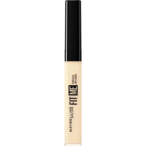 Maybelline New York Fit Me! Concealer Nr. 10 Light: Цвет: https://www.rossmann.de/de/make-up-maybelline-new-york-fit-me-concealer-nr-10-light/p/0000030096585
Produktbeschreibung und details Der Maybelline New York Fit Me Concealer deckt kleine Hautunebenheiten perfekt ab und hellt dunkle Stellen unter den Augen auf Das Ergebnis Ein wacher Blick und ein frischer makelloser Teint Die feuchtigkeitsspendende Formel bringt die Augen zum Strahlen ohne die sensible Hautpartie auszutrocknen Dank des praktischen Applikators lsst sich der flssige Maybelline New York Fit Me Concealer leicht und przise auftragen brigens Der Concealer ist eine Nuance heller als das dazugehrige Fit Me MakeUp und somit optimal auf die Foundation abgestimmt Farbe  Light passt sich dem Hautton an und deckt Augenringe und Hautunebenheiten perfekt ab feuchtigkeitsspendend Kontaktdaten LORAL Deutschland GmbH  Geschftsbereich LOral Paris Johannstrae   Dsseldorf wwwmaybellinede UrsprungslandHerkunftsort Frankreich Anwendung und Gebrauch Vor oder nach dem Makeup  you choose Der Maybelline New York Fit Me Concealer kann vor dem MakeUp aufgetragen werden um Rtungen und dunkle Stellen zuverlssig zu kaschieren Nach dem MakeUp aufgetragen funktioniert der Concealer gleichzeitig als Highlighter So gehts Jeweils einen Tupfer unter die Augen auf den Nasenrcken und unter die Brauen mit den Fingerspitzen in die Haut einarbeiten Die Augen wirken gleich grer der Blick wacher und die Nase schmaler Just perfect Inhaltsstoffe AquaWater Cyclopentasiloxane Hydrogenated Polyisobutene Glycerin Sorbitan Isostearate Propylene Glycol Titanium Dioxide Nano  Titanium Dioxide Ozokerite Phenoxyethanol Magnesium Sulfate Disteardimonium Hectorite Disodium Stearoyl Glutamate Methylparaben Acrylates Copolymer Alumina Butylparaben Aluminium Hydroxide Tocopherol Silica Chamomilla Recutita ExtractMatricaria Flower Extract  May Contain CI   Titanium Dioxide CI  CI  CI   Iron Oxides Mica FIL D