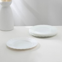 Набор десертных тарелок Luminarc TRIANON, d=20 см, стеклокерамика, 6 шт, цвет белый: Цвет: Посуда Luminarc из стеклокерамики - прекрасный образец классической белой посуды. Без такой посуды не обойдется ни одна кухня - она универсальна. Такие изделия можно использовать каждый день, а также по особенным случаям в праздничной сервировке.<b>Преимущества:</b>Набор тарелок выполнен из высококачественных и прочных материалов;Посуда будет красиво смотреться на столе, порадует и гостей, и хозяев дома;Универсальные тарелки придадут любому вечеру элемент изысканности.</li></ul>Можно использовать в СВЧ, мыть в посудомоечной машине.
