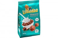 «Leonardo», готовый завтрак «Шоколадные шарики», 400г: 