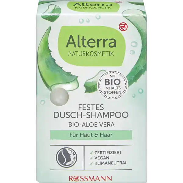 Alterra NATURKOSMETIK Festes DuschShampoo fr Haut amp Haar: Цвет: Produktbeschreibung und details Sanft zu Haut und Haar Doppelt gut gepflegt Unser Alterra Festes DuschShampoo in ist unsere komplett pHneutrale vonKopfbisFuPflege Mit BioAloe Vera BioKakaobutter und BioSheabutter fr streichelzarte Haut und Mandell und BioOlivenl fr eine glatte Haarstruktur frei von synthetischen Farb und Duftstoffen ohne Silikone und Minerallprodukte Hautvertrglichkeit dermatologisch besttigt vegan Weiterfhrende Informationen zum Thema Klimaneutralitt finden Sie unter rossmanndeklimaneutral und unter climatepartnercom Kontaktdaten Dirk Rossmann GmbH Isernhgener Strae   Burgwedel wwwrossmannde UrsprungslandHerkunftsort Deutschland Testurteile Qualittssiegel ampamp Verbandszeichen Anwendung und Gebrauch Das Alterra Feste DuschShampoo in anfeuchten und in den Hnden aufschumen bis die gewnschte Schaummenge entstanden ist oder ber die bereits feuchte HautHaar streichen Den Reinigungsschaum gleichmig auf Krper und Haar verteilen und kurz einwirken lassen Die Schaumreste grndlich absplen Augenkontakt vermeiden Gebrauch Aufbewahrung und Verwendung Aufbewahrungs und Verwendungsbedingungen Festes DuschShampoo auf einer trockenen Unterlage trocknen lassen oder in einem Seifensckchen aufbewahren Inhaltsstoffe SODIUM COCOSULFATE CETEARYL ALKOHOL TARTARIC ACID OLEA EUROPAEA FRUIT OIL INULIN PRUNUS AMYGDALUS DULCIS OIL BUTYROSPERMUM PARKII BUTTER THEABROMA CACAOSEED BUTTER PARFUM ALOE BARBADENSIS LEAF JUICE TALC TOCOPHEROL HYDRATED SILICA CITRONELLOL LINALOOL LIMONENE GERANIOL ingredients from certified organic agriculture from natural essential oils
https://www.rossmann.de/de/pflege-und-duft-alterra-naturkosmetik-festes-dusch-shampoo-fuer-haut-und-haar/p/4305615860954