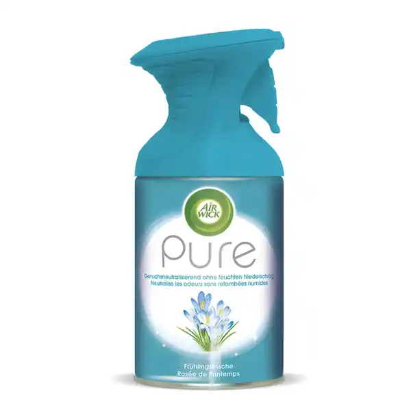 Air Wick Pure Duftspray Frhlingsfrische: Цвет: Produktbeschreibung und details Air Wick Pure Frhlingsfrische neutralisiert nicht nur unangenehme Gerche sondern verstrmt auch einen frischen Duft in Ihrem Zuhause der von Frhlingswiesen trumen lsst geruchsneutralisierend ohne feuchten Niederschlag  fr einen einzigartigen Bedienkomfort Frhlingsfrischer Duft dezentes modernes Design einfache Handhabung und handliche Form Kontaktdaten Reckitt Benckiser Deutschland GmbH Darwinstr   Heidelberg wwwairwickde UrsprungslandHerkunftsort Ungarn Anwendung und Gebrauch Vor Gebrauch gut schtteln Das Spray aufrecht und vom Krper entfernt halten dabei den Sprhkopf fest bettigen und in die Mitte des Raumes sprhen Nur in gut gelfteten Bereichen verwenden Von Hitze heien Oberflchen Funken offenen Flammen und anderen Zndquellen fernhalten Nicht versprhen in der Nhe von elektrischem Feuer Hitzequellen oder elektrischen Gerten in Betrieb Extreme Temperaturen knnen ua in Autos sowie in der Nhe von fen und Feuerstellen auftreten Nicht rauchen Nicht gegen offene Flamme oder andere Zndquelle sprhen Vor Sonnenbestrahlung schtzen Nicht Temperaturen ber C aussetzen Benutzung ausschlielich gem Verwendungszweck Gebrauch Aufbewahrung und Verwendung Aufbewahrungs und Verwendungsbedingungen Vor Sonnenbestrahlung schtzen Nicht Temperaturen ber  C aussetzen Inhaltsstoffe Enthlt Tetramethyl Acetyloctahydronaphthalenes Kann allergische Reaktionen hervorrufen Warnhinweise und wichtige Hinweise Warnhinweise GEFAHR Lesen Sie bitte vor Anwendung die Gebrauchs und Sicherheitshinweise SORGFLTIG durch und bewahren Sie diese gut auf DARF NICHT IN DIE HNDE VON KINDERN GELANGEN Von Tieren fernhalten Personen die auf Duftstoffe allergisch reagieren sollten dieses Produkt mit Vorsicht verwenden Raumdfte sind kein Ersatz fr gute Haushaltshygiene Nur in gut belfteten Bereichen verwenden Extrem entzndbares Aerosol Ist rztlicher Rat erforderlich Verpackung oder Kennzeichnungsetikett bereithalten Von Hitze heien Oberflchen Funken offenen Flammen und anderen Zndquellen fernhalten Nicht rauchen Nicht gegen offene Flammen oder andere Zndquelle sprhen Behlter steht unter Druck Kann bei Erwrmung bersten Vor Sonnenbestrahlung schtzen Nicht Temperaturen ber  C aussetzen Nicht durchstechen oder verbrennen auch nicht nach Gebrauch BEI KONTAKT MIT DEN AUGEN Einige Minuten lang behutsam mit Wasser splen Vorhandene Kontaktlinsen nach Mglichkeit entfernen Weiter splen Benutzung ausschlielich gem Verwendungszweck Aerosol nicht einatmen Vorstzlicher Missbrauch durch absichtliche Konzentration und Inhalation kann gesundheitsschdlich oder tdlich sein Nicht versprhen in der Nhe von elektrischem Feuer Hitzequellen oder elektrischen Gerten in Betrieb Extreme Temperaturen knnen ua in Autos sowie in der Nhe von fen und Feuerstellen auftreten Bei Verschlucken sofort rztlichen Rat einholen und Verpackung oder Etikett vorzeigen Augenkontakt vermeiden Enthlt Tetramethyl Acetyloctahydronaphthalenes Kann allergische Reaktionen hervorrufen
https://www.rossmann.de/de/haushalt-air-wick-pure-duftspray-fruehlingsfrische/p/4002448092186