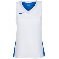 Nike Team Women Basketball Jersey NT0211-102: Цвет: https://www.sportspar.com/nike-team-women-basketball-jersey-nt0211-102
Brand: Nike Material: 100% polyester Lining: 100% Polyester Brand logo on the right chest regular fit V-neck sleeveless Mesh inserts on the back for better ventilation pleasant wearing comfort NEW, with tags &amp; original packaging