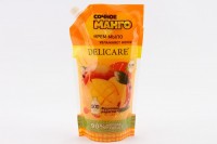 Мыло жидкое Delicare Body Fresh Манго 500мл дой-пак /12шт: 