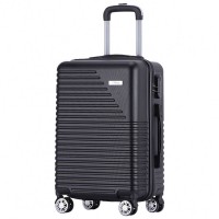 Banaru Design 20" Hand Luggage Suitcase black: Цвет: Brand Banaru Design Outer material plastic ABS Lining material  polyester Brand logo as a metal emblem on the front ideal as hand luggage external dimensions correspond to the size regulations External dimensions in inches      Internal dimensions HWD  cm   cm   cm Net Weight kg Volume approx  l a telescopic handle with several possible height settings four smoothrunning wheels for convenient transport a large main compartment with a circumferential way zipper three digit suitcase lock  possible combinations Divider with integrated zippered mesh pocket for division converging tension straps with click closure Interior lined throughout Zippered lining on each side of the case two carrying handles with suspension four spacers on one side structured outer material with a matte finish NEW with box ampamp original packaging
https://www.sportspar.com/banaru-design-20-hand-luggage-suitcase-black