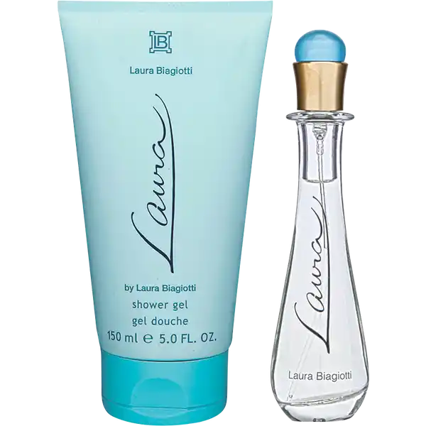 Laura Biagiotti LAURA EDT & LAURA DUSCHGEL: Цвет: Produktbeschreibung und details Ein leichter und zarter blumiger Duft der wach macht und die Sinne erfrischt Der virtuose Mix aus fruchtigen Noten und einem feinen Blumenbouquet verleiht dem Cocktail Lebhaftigkeit und erweckt die Sinne Seine klaren puren Noten sind so hell wie Trume und stehen im Kontrast zu den darunterliegenden eindringlich holzigen Noten in denen Sandelholz und Vanille mit einem Echo aus Moschus und Amber mysterise Sinnlichkeit hervorrufen Das Shower Gel Laura besitzt einen uerst femininen Charakter Die Essenzen versprhen einen Hauch von Romantik und garantieren einen guten Start in den Tag Der Damenduft besitzt einen fruchtigen Auftakt der von Lychee und Wassermelone gebildet wird Der milde Duft wird immer wieder von herzhaften Essenzen wie Pfirsich Rose und Wasserlilie durchbrochen Der Grundduft besitzt einen pudrigen Charakter der auf Sandelholz und Vanille basiert Set bestehend aus x Duschgel  ml x Eau de Toilette  ml Zielgruppe fr Sie Kopfnote Litchi Pflaume Bergamotte Herznote Pfirsich Rose Lilie Basisnote Sandelholz Vanille Moschus Duftnote blumig frisch Kontaktdaten Angelini Beauty GmbH KonradZusePlatz   Mnchen wwwlaurabiagiottiparfumscomde UrsprungslandHerkunftsort Italien Anwendung und Gebrauch Auf die gesunde Haut sprhenauftragen Inhaltsstoffe Duschgel AQUAWATER SODIUM LAURETH SULFATE COCAMIDOPROPYL BETAINE PPGCETETH PEG METHYL GLUCOSE DIOLEATE PARFUMFRAGRANCE SODIUM CHLORIDE SODIUM BENZOATE PHENOXYETHANOL DECYL GLUCOSIDE CITRIC ACID BENZYL SALICYLATE DISODIUM LAURETH SULFOSUCCINATE ALPHAISOMETHYL IONONE LAURYL METHYL GLUCETH HYDROXYPROPYLDIMONIUM CHLORIDE TETRASODIUM EDTA POLYQUATERNIUM POTASSIUM SORBATE TOCOPHEROL EdT Alcohol Denat Parfum Aqua Benzyl Salicylate AlphaIsomethyl Ionone Hydroxycitronellal Ethylhexyl Methoxycinnamate Diethylamino Hydroxybenzoyl Hexyl Benzoate Citronellol Benzyl Alcohol BHT Warnhinweise und wichtige Hinweise Warnhinweise ACHTUNG Duschgel Kontakt mit den Augen vermeiden Sollten die Augen mit dem Produkt in Kontakt kommen bitte grndlich mit Wasser aussplen EdT Entzndlich
https://www.rossmann.de/de/pflege-und-duft-laura-biagiotti-laura-edt-und-laura-duschgel/p/2001234019392