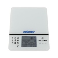 Весы кухонные Zelmer ZKS1500N, электронные, до 5 кг, серые: 