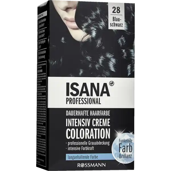 ISANA PROFESSIONAL Intensiv Creme Coloration 28 Blauschwarz: Цвет: https://www.rossmann.de/de/pflege-und-duft-isana-professional-intensiv-creme-coloration-28-blauschwarz/p/4305615466170
Produktbeschreibung und details Die Intensiv Creme Coloration fr strahlende langanhaltende Farbergebnisse voller LichtReflexe und lebendiger Farbeffekte Fr eine optimale Grauabdeckung und eine ausdrucksstarke Haarfarbe voll seidigem Glanz Die hochwertige FarbpflegeKur mit Keratin und BioArganl schtzt und pflegt das Haar und verwhnt Ihr Haar mit einem fruchtigen Duft fr eine optimale Grauabdeckung und eine ausdrucksstarke Haarfarbe voll seidigem Glanz leistungsstarke Wirkformel mit Mikro Farbmoleklen fr intensive Farben FarbpflegeKur einfache ampamp leichte Anwendung professionelle Grauabdeckung intensive Farbkraft Kontaktdaten Dirk Rossmann GmbH Isernhgener Strae   Burgwedel wwwrossmannde   UrsprungslandHerkunftsort Deutschland Anwendung und Gebrauch Mischen auftragen nach  Minuten Einwirkzeit aussplen  fertig Empfehlung Bei langem Haar bitte  Packungen verwenden Gebrauch Aufbewahrung und Verwendung Aufbewahrungs und Verwendungsbedingungen Vor starker Lichteinwirkung schtzen und khl lagern Inhaltsstoffe Intensiv Creme Coloration Aqua Cetearyl Alcohol Laureth Sodium Laureth Sulfate Glyceryl Stearate SE Ammonia AminoHydroxyethylaminoanisole Sulfate TolueneDiamine Sulfate Sodium Sulfate Lanolin Alcohol Sodium Lauryl Sulfate Sodium Cocoyl Isethionate Sodium Sulfite Parfum Ascorbic Acid Disodium EDTA Resorcinol AlphaIsomethyl Ionone Geraniol Citronellol Limonene Tocopherol FarbentwicklerEmulsion Aqua Hydrogen Peroxide Cetearyl Alcohol Sodium Lauryl Sulfate Phosphoric Acid Disodium Phosphate Acetaminophen Etidronic Acid FarbpflegeKur Aqua Cetearyl Alcohol Distearoylethyl Hydroxyethylmonium Methosulfate Isopropyl Myristate Behentrimonium Chloride Cetrimonium Chloride Phenoxyethanol Panthenol Glycerin Quaternium Hydrolyzed Keratin Parfum Argania Spinosa Kernel Oil Dimethicone Isopropyl Alcohol Tocopherol Propylene Glycol Citric Acid Potassium Sorbate Warnhinweise und wichtige Hinweise Warnhinweise Enthlt Ammoniak Phenylediamine Toluylendiamine Resorcin und WasserstoffperoxidHaarfrbemittel knnen schwere allergische Reaktionen hervorrufen Bitte folgende Hinweise lesen und beachten Temporre Ttowierungen mit quotschwarzem Hennaquot knnen das Allergierisiko erhhenFrben Sie Ihr Haar nicht wenn Sie einen Ausschlag im Gesicht haben oder wenn Ihre Kopfhaut empfindlich gereizt oder verletzt ist wenn Sie schon einmal nach dem Frben Ihrer Haare eine Reaktion festgestellt haben wenn eine temporre Ttowierung mit quotschwarzem Hennaquot bei Ihnen schon einmal eine Reaktion verursacht hat Bitte konsultieren Sie in diesen Fllen einen Hautarzt bevor Sie eine Haarcoloration anwenden Nicht zur Frbung von Wimpern und Augenbrauen verwenden Das Nichtbeachten dieses Hinweises kann zum Erblinden fhren Nicht zur Frbung des Bartes und nicht fr eine andere Anwendung als zur Frbung der Kopfhaare anwenden Kontakt mit den Augen vermeiden Sofort Augen splen falls das Erzeugnis mit den Augen in Berhrung gekommen ist Nach Anwendung die Haare gut splen Geeignete Handschuhe tragenNicht anwenden wenn Ihr Haar mit Henna oder Metallsalzen gefrbt ist oder mit einem Produkt behandelt wurde das schrittweise zur Naturhaarfarbe zurckfhrt Gebrauchsanweisung beachtenFhren Sie  Stunden vor jeder Anwendung einer Haarcoloration einen Hautvertrglichkeitstest durch siehe Gebrauchsanweisung auch dann wenn Sie zuvor bereits ein Colorationsprodukt dieser oder einer anderen Marke verwendet haben Daher denken Sie bitte daran das Produkt  Stunden vor der Anwendung zu kaufenDieses Produkt ist nicht fr Personen unter  Jahren bestimmt Darf nicht in die Hnde von Kindern gelangen