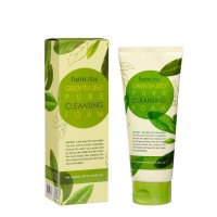 Пенка для умывания FarmStay Green Tea Seed Pure Cleansing Foam: Цвет: Green Tea Seed Pure Cleansing Foam. Увлажняющая пенка для умывания с семенами зеленого чая.Очищающая пенка с легкой и освежающей текстурой обеспечит бережный и при этом очень эффективный уход за кожей лица. Средство помогает удалить остатки макияжа, пыль, излишки кожного жира, а также способствует отшелушиванию омертвевших клеток, тем самым подготавливает кожу к нанесению последующих косметических средств.Пенка приводит к очищению и сужению пор, нормализует работу сальных желез жирной кожи, увлажняет сухую кожу, устраняет раздражения и шелушения.Экстракт семян зеленого чая увлажняет кожу, обладает способностью уменьшать воспаления и раздражения, нормализует обменные процессы, улучшает цвет лица и устраняет покраснения, сужает поры и регулирует деятельность сальных желез. Благодаря кофеину, содержащемуся в зеленом чае, повышает эластичность капилляров, укрепляет их, стимулируют кровообращение. Кроме того, ускоряет синтез необходимого коже коллагена, тем самым повышает ее упругость и разглаживает морщины.При регулярном применении пенка с экстрактом зеленого чая оказывает антивозрастное действие: позволяет выровнять тон кожи, разгладить мелкие морщинки и уменьшить глубину выраженных. Также поможет справиться с кожными высыпаниями и предупредить появление новых.Кроме того, косметика с зеленым чаем обладает великолепными антиоксидантными свойствами, защищает кожу от разрушающего воздействия свободных радикалов, а также минимизирует негативное влияние УФ-излучения.<strong>Способ применения:нанести средство на влажную кожу лица, помассировать круговыми движениями, затем смыть водой.<strong>Состав:Water, Stearic Acid, Myristic Acid, Cocamidopropyl Betaine, Potassium Hydroxide, Glycerin, Lauric Acid, Lauramide DEA, Glyceryl Stearate, PEG-100 Stearate, Phenoxyethanol, Sodium Hyaluronate, Camellia Sinensis Seed Extract(180mg), Methylparaben, Propylparaben, Diospyros Kaki Leaf Extract, Jasminum Officinale (Jasmine) Extract, Aloe Barbadensis Leaf Extract, Disodium EDTA, CI 19140, CI 42090, Fragrance, Butylphenyl Methylpropional.
: FarmStay
: Корея
