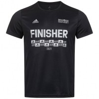 adidas x BMW Berlin Marathon Finisher Men T-shirt H57829: Цвет: Brand: adidas Material: 100% polyester (recycled) Brand logo on the right chest BMW Marathon 2021 logo on the left chest "Finisher" graphic on front regular fit AeroReady – particularly fast moisture absorption for a pleasantly dry and cool feeling made of breathable mesh material extended back section Crew neck elastic material pleasant wearing comfort NEW, with label &amp; original packaging
https://www.sportspar.com/adidas-x-bmw-berlin-marathon-finisher-men-t-shirt-h57829