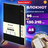 Блокнот-скетчбук А5 (130х210 мм), BRAUBERG ULTRA, балакрон, 80 г/м2, 96 л., без линовки, черный, 113048: Цвет: Блокнот-скетчбук BRAUBERG "ULTRA" выполнен в классическом стиле легендарного бизнес-блокнота. Подойдет каждому современному человеку для ведения различного рода записей.
: BRAUBERG
: Китай
2