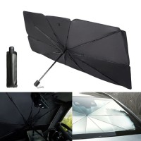 Экран солнцезащитный Cartage на лобовое стекло, зонт, 115?65 см: 