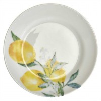 Тарелка мелкая 200мм Идилия "Лимоны": Цвет: Тарелка мелкая 200мм Идилия "Лимоны"
