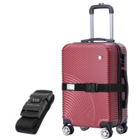 VERTICAL STUDIO quotMalmquot quot Hand Luggage Suitcase wine red incl FREE luggage strap: Цвет: Brand VERTICAL STUDIO including FREE luggage belt with combination lock Set consisting of a Suitcase and a luggage strap Outer material plastic ABS Lining Material  polyester Brand logo as metal emblem on the front ideal as hand luggage external dimensions correspond to the size regulations External dimensions HWD  cm   cm   cm External dimensions in inches      Internal dimensions HWD  cm   cm   cm Net weight  kg Volume approx  l a telescopic handle with several possible height settings four smoothrunning wheels for easy transport a large main compartment with an allround way zip three digit suitcase lock  possible combinations Divider with integrated zip mesh pocket for subdivision converging straps with click closure Fully lined interior Zippered lining on each side of the case two carrying handles with suspension four spacers on one L long side Structured outer material with a matte finish NEW with box ampamp original packaging
https://www.sportspar.com/vertical-studio-malmoe-20-hand-luggage-suitcase-wine-red-incl.-free-luggage-strap