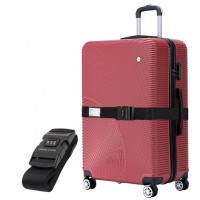 VERTICAL STUDIO quotMalmquot quot Suitcase wine red incl FREE luggage strap: Цвет: Brand VERTICAL STUDIO Includes FREE luggage strap with combination lock Set consisting of a Suitcase and a luggage strap Outer material plastic ABS Lining material  polyester External dimensions HWD  cm   cm   cm External dimensions in inches      Internal dimensions HWD  cm   cm   cm Net Weight kg Volume approx  l Brand logo as a metal emblem on the front a telescopic handle with several possible height settings four smoothrunning wheels for convenient transport a large main compartment with a circumferential way zipper three digit suitcase lock  possible combinations Divider with integrated zippered mesh pocket for division converging tension straps with click closure Interior lined throughout Zippered lining on each side of the case two carrying handles with suspension four spacers on one long side structured outer material with a matte finish NEW with box ampamp original packaging
https://www.sportspar.com/vertical-studio-malmoe-28-suitcase-wine-red-incl.-free-luggage-strap