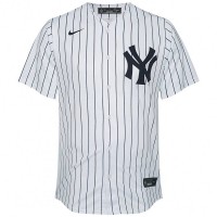 New York Yankees MLB Nike Men Baseball Jersey T770-NKWH-NK-XVH: Цвет: https://www.sportspar.com/new-york-yankees-mlb-nike-men-baseball-jersey-t770-nkwh-nk-xvh
Brand: Nike officially licensed product Material: 100% polyester Brand logo on the right chest and as a patch above the left hem Club logo on the front MLB logo on the neck area Oversized-fit V-neck continuous button placket breathable mesh material slightly extended back section rounded hem pleasant wearing comfort NEW, with label &amp; original packaging