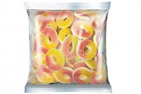 «KrutFrut», мармелад жевательный «Колечки со вкусом персика» (упаковка 0,5кг): 