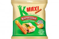 «Кириешки Maxi», сухарики со вкусом «Холодец с хреном» и с горчичным соусом Heinz, 75г: 