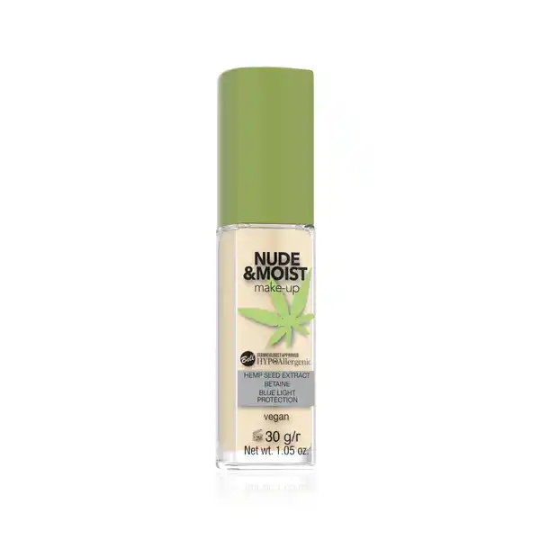 HYPOAllergenic pflegende und feuchtigkeitsspendende Foundation 03 Sand: Цвет: Produktbeschreibung und details Das HYPOAllergenic NudeampampMoist Makeup pflegt die Haut und spendet intensiv Feuchtigkeit Enthaltene Hanfsamenextrakte sind reich an Vitaminen und Antioxidantien wodurch die Elastizitt der Haut verbessert und die Heilung kleinerer Hautschden untersttzt wird Melanin verhindert die vorzeitige Hautalterung und schtzt vor oxidativen Stress Mit Blue Light Protection Das Produkt wurde unter der Aufsicht von Dermatologen getestet Eignet sich fr Personen mit sensibler und zu Allergien neigender Haut Kontaktdaten Bell PPHU ul Graniczna  G  Jzefw Poland Anwendung und Gebrauch Beginnen Sie mit einer kleinen Mengen an Produkt Arbeiten Sie mit einem Pinsel oder einem BeautySchwamm um das Produkt in die Haut einzuarbeiten Gebrauch Aufbewahrung und Verwendung Aufbewahrungs und Verwendungsbedingungen Produkt nur zu ueren Anwendung Nach Gebrauch gut verschlieen Verndert das Produkt das Aussehen den Geruch oder die Konsistenz Anwendung unterbrechen Treten Reizungen aus brechen Sie die Anwendung ab und konsultieren Sie Ihren Arzt Khl und trocken lagern Inhaltsstoffe Aqua Water Cyclopentasiloxane Cyclohexasiloxane Glycerin Betaine PEGPPG Dimethicone Disteardimonium Hectorite Sodium Chloride Titanium Dioxide nano Stearoyl Inulin Polysorbate  Mica Cannabis Sativa Seed Extract Hydrated Silica Ethylhexylglycerin Melanin Trimethoxycaprylylsilane Triethoxycaprylylsilane Propylene Carbonate Aluminum Hydroxide Hydrogen Dimethicone Pentylene Glycol Citric Acid Tin Oxide Phenoxyethanol Potassium Sorbate Sodium Benzoate CI  CI  CI  Iron Oxides CI  Titanium Dioxide
https://www.rossmann.de/de/make-up-hypoallergenic-pflegende-und-feuchtigkeitsspendende-foundation-03-sand/p/5902082536895