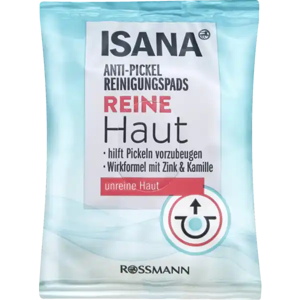 ISANA antibakterielle Reinigungspads: Цвет: Produktbeschreibung und details fettige ampamp unreine Haut hilft der Pickelneubildung vorzubeugen Wirkformel mit Zink ampamp Kamille Hautvertrglichkeit dermatologisch besttigt Kontaktdaten Dirk Rossmann GmbH Isernhgener Strae   Burgwedel wwwrossmannde UrsprungslandHerkunftsort EU Testurteile Qualittssiegel ampamp Verbandszeichen Gebrauch Aufbewahrung und Verwendung Aufbewahrungs und Verwendungsbedingungen Gebrauchte Pads mit dem Hausmll entsorgen nicht in die Toilette werfen Kontakt mit den Augen vermeiden Inhaltsstoffe Aqua Propylene Glycol Glycerin Zinc Sulfate Zinc PCA CocoGlucoside Hamamelis Virginiana Witch Hazel Water Benzalkonium Chloride Chamomilla Recutita Flower Extract Parfum Sodium Gluconate Sodium Citrate Citric Acid Benzoic Acid Pentylene Glycol Sodium Benzoate Caprylyl Glycol Decylene Glycol
https://www.rossmann.de/de/pflege-und-duft-isana-antibakterielle-reinigungspads/p/4305615339269