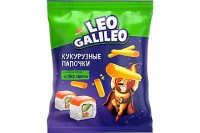 «Leo Galileo», кукурузные палочки со вкусом роллов «сяке маки», 45г: 