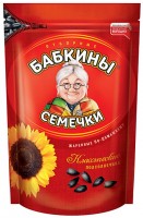 «Бабкины семечки», семечки отборные, жареные, 500г: 