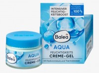 Балеа  Крем для лица Aqua Moisturizing Gel, 50 мл: С гиалуроновой кислотой и термальной водой
Интенсивное увлажнение
Бодрящая свежесть и сияющий цвет лица
Для обезвоженной кожи
Крем-гель Balea Aqua Moisture обеспечивает длительное увлажнение и придает коже сияние. Формула со швейцарской термальной водой быстро впитывается и оставляет на коже заметное ощущение свежести. Кожа демонстративно снабжается интенсивной и продолжительной влагой уже после первого применения - в течение 24 часов. Провитамин B5 также помогает успокоить обезвоженную кожу. Являясь естественным увлажняющим фактором, чистая гиалуроновая кислота активно амортизирует изнутри, и сухие линии выглядят более гладкими.