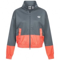 adidas Originals Women Track Jacket FU3758: Цвет: https://www.sportspar.com/adidas-originals-women-track-jacket-fu3758
Brand: adidas Material: 52% cotton, 48% polyester (Recycled) Brand logo embroidered on the left chest Colorblock design regular fit stand-up collar continuous double zip elastic hem and cuffs two side pockets with button closure pleasant wearing comfort NEW, with tags &amp; original packaging