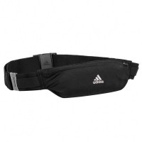 adidas Run Belt Waist Bag HA0827: Цвет: Brand: adidas Material: 82% polyester (recycled), 18% elastane Lining material: 82% polyester (recycled), 18% elastane Brand logo in the middle of the front Dimensions: Height 8 x Width 24 x Depth 2 in cm one main compartment with zipper adjustable hip belt with clip closure padded back wall pleasant wearing comfort NEW, with label &amp; original packaging
https://www.sportspar.com/adidas-run-belt-waist-bag-ha0827