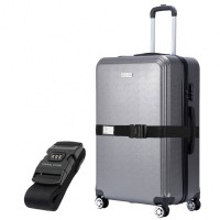 VERTICAL STUDIO "Bergen" 24" Suitcase gray incl. FREE luggage strap: Цвет: Brand VERTICAL STUDIO Includes FREE luggage strap with combination lock Set consisting of a Suitcase and a luggage strap Outer material plastic ABS Lining material  polyester Brand logo as a metal emblem on the front External dimensions HWD  cm   cm   cm External dimensions in inches      Internal dimensions HWD  cm   cm   cm Net weight kg Volume approx  l a telescopic handle with several possible height settings four smoothrunning wheels for convenient transport a large main compartment with a circumferential way zipper three digit suitcase lock  possible combinations Divider with integrated zippered mesh pocket for division converging tension straps with click closure Interior lined throughout Zippered lining on each side of the case two carrying handles with suspension four spacers on one long side structured outer material with a matte finish NEW with box ampamp original packaging
https://www.sportspar.com/vertical-studio-bergen-24-suitcase-gray-incl.-free-luggage-strap