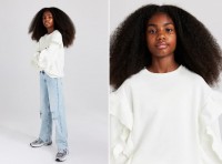 Толстовка H&M  с воздушными воланами 158\164рр: 