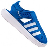 adidas Water Closed-Toe Summer Girl Sandals GW0389: Цвет: https://www.sportspar.com/adidas-water-closed-toe-summer-girl-sandals-gw0389
Brand: adidas Upper: synthetic Inner material: textile, synthetic Sole: rubber Closure: hook-and-loop fastener Brand logo on the forefoot, heel and side classic adidas stripes on the sides EVA technology - flexible, lightweight sole with high cushioning properties closed design offers additional protection when splashing around low leg pleasant wearing comfort NEW, with tags &amp; original packaging