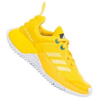 adidas x LEGO® Primeblue Kids Sneakers FZ5439: Цвет: https://www.sportspar.com/adidas-x-lego-primeblue-kids-sneakers-fz5439
Brand: adidas Collaboration with LEGO Upper: textile, synthetic Inner material: textile Sole: rubber Brand logo on the tongue and heel with the three iconic stripes on both sides classic lace closure Primeblue - high-performance material that e.g. Partly made of Parley Ocean Plastic® Parley Ocean Plastic® - Recycled polyester from plastic waste from beaches and coastal areas adifit - removable insole with marking for choosing the right size synthetic side reinforcement for stabilization breathable mesh upper improves air circulation flexible outsole Heel and sole in LEGO brick design Plastic strap on the heel makes it easier to put on removable insole padded entry and tongue stabilized and extended heel area pleasant wearing comfort NEW, with box &amp; original packaging