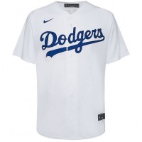 Los Angeles Dodgers MLB Nike Men Baseball Jersey T770-LDWH-LD-XVH: Цвет: https://www.sportspar.com/los-angeles-dodgers-mlb-nike-men-baseball-jersey-t770-ldwh-ld-xvh
Brand: Nike officially licensed product Material: 100% polyester Brand logo on the right chest and as a patch above the left hem Club logo on the front MLB logo on the neck area Oversized-fit V-neck continuous button placket breathable mesh material slightly extended back section rounded hem pleasant wearing comfort NEW, with label &amp; original packaging