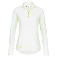 adidas HEAT.RDY Women Golf Top HH8610: Цвет: https://www.sportspar.com/adidas-heat.rdy-women-golf-top-hh8610
Brand: adidas Main Material: 78%nylon, 22%elastane Stake 1: 92% polyester (recycled), 8% elastane Stake 2: 100% polyester (recycled) Brand logo gummed above the front hem HEAT.RDY Technology - Combines cooling, moisture-wicking materials with thoughtful designs that allow air to circulate flat seams avoid friction on the skin Breathable mesh inserts for optimal ventilation short stand-up collar 1/4 zip durable material long sleeve slightly rounded hem slightly longer back fit: Regular Fit pleasant wearing comfort NEW, with tags &amp; original packaging
