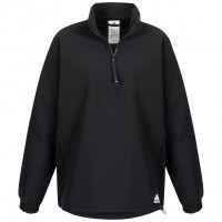 adidas Cold.RDY 1/2-Zip Women Track Jacket GR8237: Цвет: https://www.sportspar.com/adidas-cold.rdy-1/2-zip-women-track-jacket-gr8237
Brand: adidas Material: 92% polyester (recycled), 8% elastane Brand logo on the front left above the hem Primegreen - high-performance materials consisting of at least 50 percent recycled content COLD.RDY – Material retains body heat and ensures even heat distribution Stand-up collar with a 1/2 zipper long sleeves with elasticated cuffs breathable mesh inserts on the sides for optimal air circulation durable water-repellent coating (DWR) soft and comfortable feel Bungee cord side, drawcord with stopper on left side allows for customization fit: Relaxed Fit pleasant wearing comfort NEW, with tags &amp; original packaging