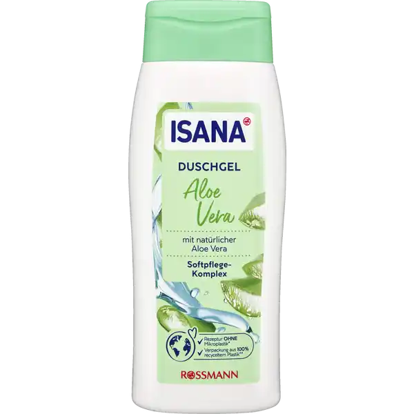 ISANA Duschgel Aloe Vera: Цвет: https://www.rossmann.de/de/pflege-und-duft-isana-duschgel-aloe-vera/p/4305615986784
Produktbeschreibung und details Das ISANA DUSCHGEL ALOE VERA sorgt fr sprbare Frische und pflegt mit wertvollen Inhaltsstoffen Die reichhaltige Formulierung mit Aloe Vera Saft und SoftpflegeKomplex reinigt besonders sanft und hilft den Feuchtigkeitshaushalt der Haut zu bewahren Hautvertrglichkeit dermatologisch besttigt und pHhautneutral Rezeptur ohne Mikroplastik Verpackung aus  recyceltem Plastik siehe rossmanndemikroplastikfrei  Flasche ohne Verschluss Kontaktdaten Dirk Rossmann GmbH Isernhgener Str  DE Burgwedel wwwrossmannde UrsprungslandHerkunftsort Niederlande Inhaltsstoffe Aqua Sodium Laureth Sulfate Sodium Chloride Glycerin Cocamidopropyl Betaine Aloe Barbadensis Leaf Juice CocoGlucoside Glyceryl Oleate Tocopherol Hydrogenated Palm Glycerides Citrate Propylene Glycol Starch Hydroxypropyltrimonium Chloride Parfum Sodium Benzoate Potassium Sorbate Benzoic Acid Citric Acid Sodium Hydroxide CI  CI  Warnhinweise und wichtige Hinweise Warnhinweise Augenkontakt vermeiden