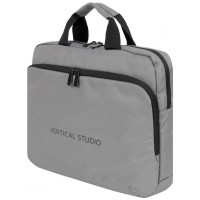 VERTICAL STUDIO "Narvik" 15.6" Laptop Bag grey: Цвет: Brand: VERTICAL STUDIO Main Material: 100% polyester Lining: 100% polyester Brand logo on the Bag Dimensions (HxWxD): approx. 30 x 40 x 8 cm Volume: 10L a large main compartment and a front pocket with a 2-way zip two padded pockets with hook-and-loop fastener Safe storage of the laptop in the padded laptop compartment Ideally suited for devices up to 37.5 cm (15.6 inches) All-round padding, including bottom reinforcement for additional protection practical strap with hook-and-loop fastener for attachment to VERTICAL STUDIO Suitcase two padded carrying handles pleasant wearing comfort NEW, with tags &amp; original packaging
https://www.sportspar.com/vertical-studio-narvik-15.6-laptop-bag-grey