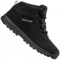 Deakins Hayton Men Hiker Shoes HAYTONBLK: Цвет: https://www.sportspar.com/deakins-hayton-men-hiker-shoes-haytonblk
Brand: Deakins runs small, we recommend ordering one size larger Upper: synthetic Inner material: textile Sole: rubber Closure: lacing waterproof upper Brand logo on the tongue, exterior and sole EVA technology - flexible, lightweight sole with high cushioning properties padded entry and tongue stabilized heel area Mid-Cut: leg ends above the ankles non-slip, wide profile sole for optimal traction Metal hooks reinforce the lacing a pull tab on the heel for easier entry pleasant wearing comfort NEW, in box &amp; original packaging