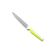 Универсальный нож 12,5/0,10см с бело-зеленой ручкой ТПР, С60: Цвет: Универсальный нож 12,5/0,10см  с бело-зеленой  ручкой ТПР, С60 Полное описание
