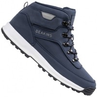 Deakins Hayton Men Hiker Shoes HAYTONNAV: Цвет: https://www.sportspar.com/deakins-hayton-men-hiker-shoes-haytonnav
Brand: Deakins runs small, we recommend ordering one size larger Upper: synthetic Inner material: textile Sole: rubber Closure: lacing waterproof upper Brand logo on the tongue, exterior and sole EVA technology - flexible, lightweight sole with high cushioning properties padded entry and tongue stabilized heel area Mid-Cut: leg ends above the ankles non-slip, wide profile sole for optimal traction Metal hooks reinforce the lacing a pull tab on the heel for easier entry pleasant wearing comfort NEW, in box &amp; original packaging